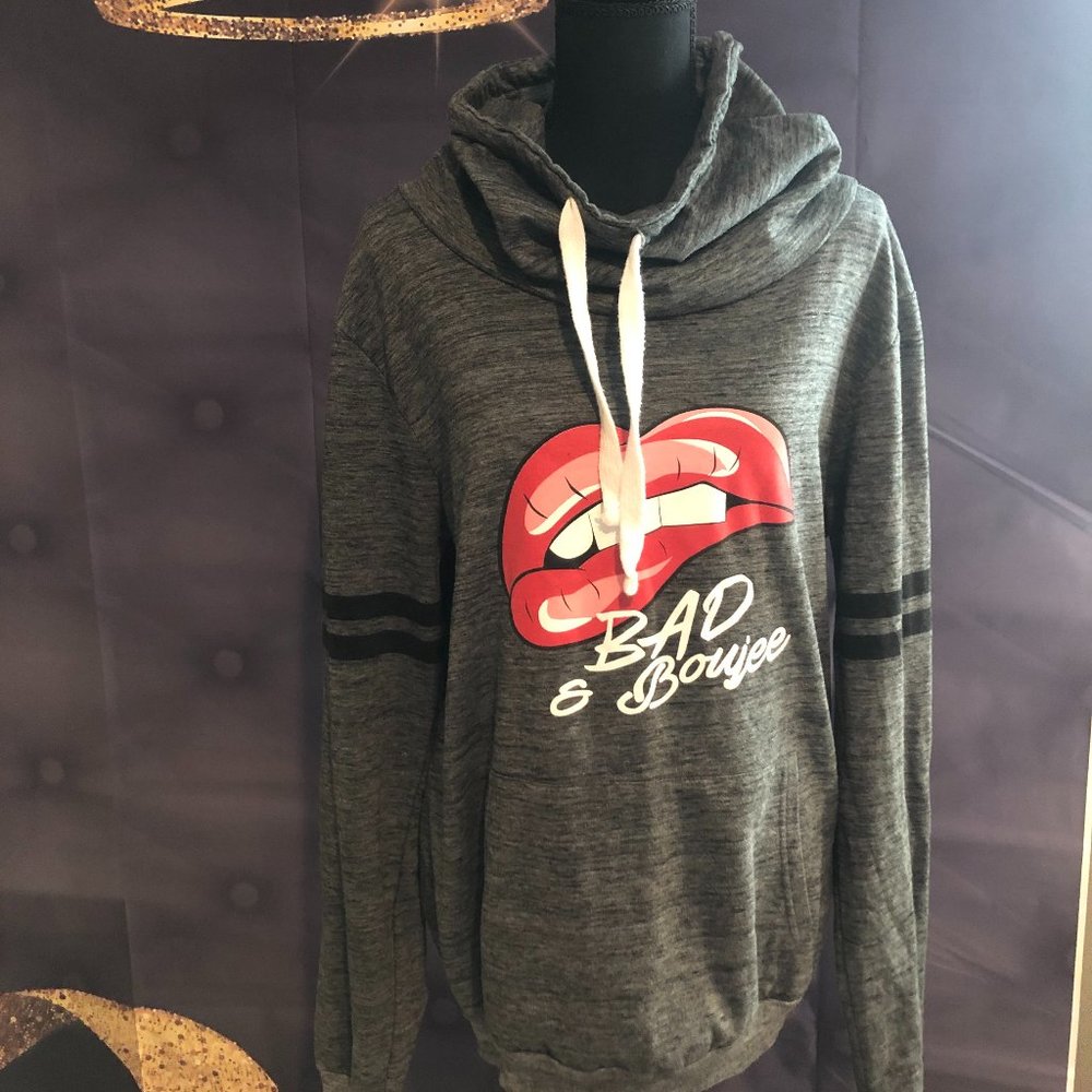Sweatshirt with graphic design on the front
